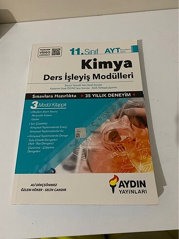 Aydın yayınları kimya modüller