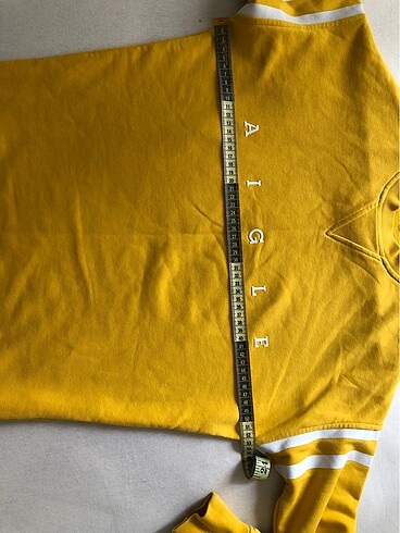xs Beden sarı Renk Aigle kalın sweatshirt