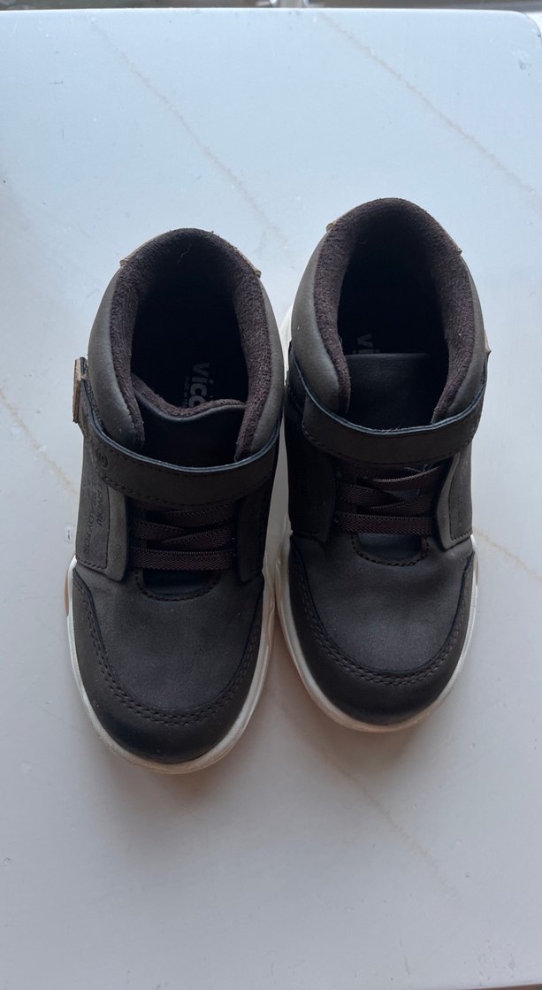 Erkek Çocuk Kahverengi Cırtlı Bot - Görsel 4