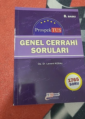 ProspekTUS Genel Cerrahi Soruları 8. Baskı