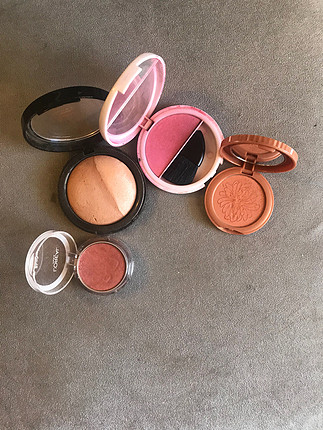 Hepsi bir arada 3 allık+ 1 Terracotta Bronzer