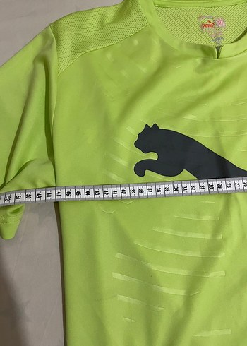 m Beden yeşil Renk @Puma Erkek Yeşil Kısa Kollu Puma Tişört