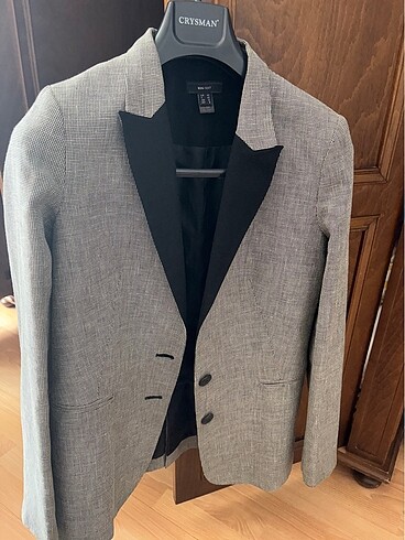 l Beden gri Renk Mango Blazer Ceket
