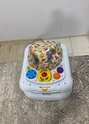 Renkli Desenli Bebek Yürüteci - Görsel 3