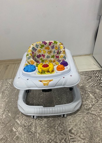 Renkli Desenli Bebek Yürüteci - Görsel 2