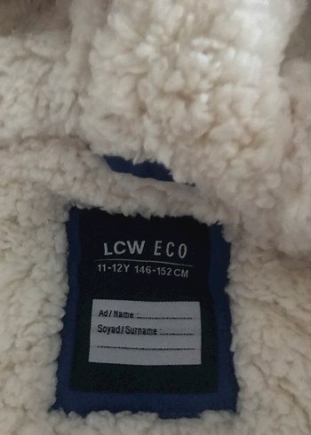 Erkek Çocuk Mavi Kapüşonlu Düğmeli Kaban - Görsel 7