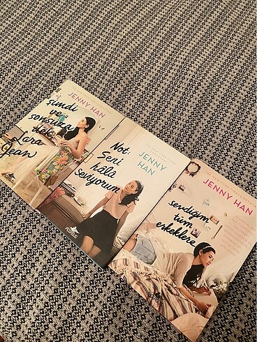 Sevdiğim tüm erkeklere kitap serisi