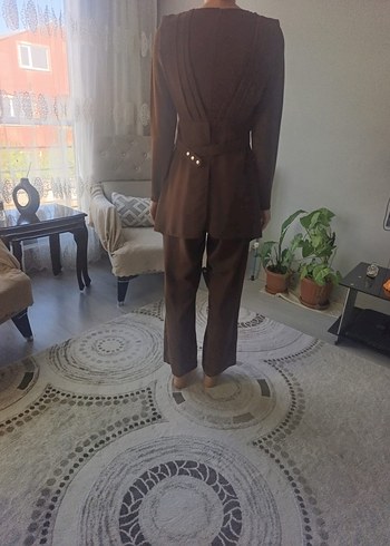 36 Beden Kahverengi Kadın Tulum
