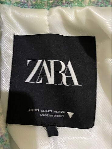 xs Beden Zara ceket