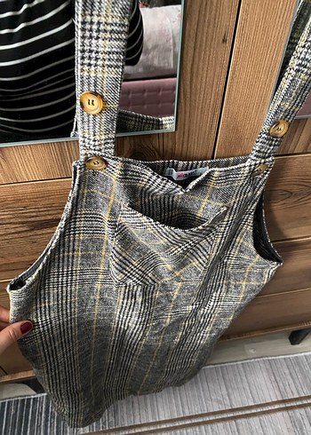 Kadın Kareli elbise - Görsel 2