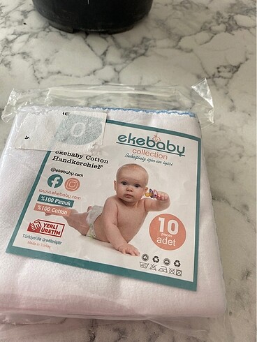 Bebek ağız mendili - Görsel 3