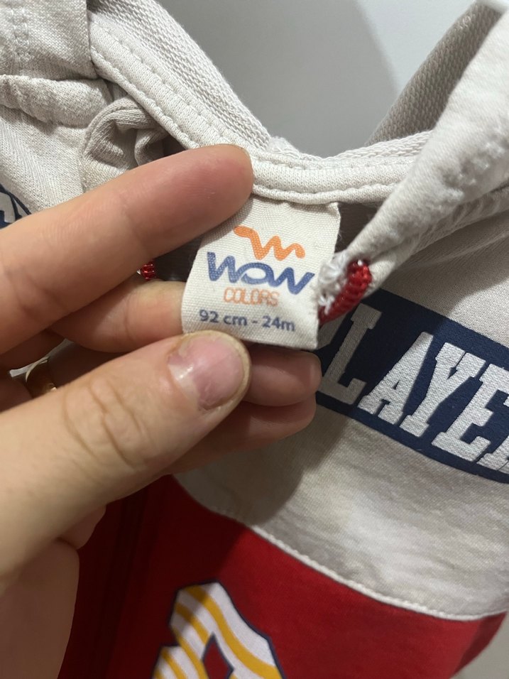 Kırmızı Fermuarlı Erkek Çocuk Sweatshirt - Görsel 4