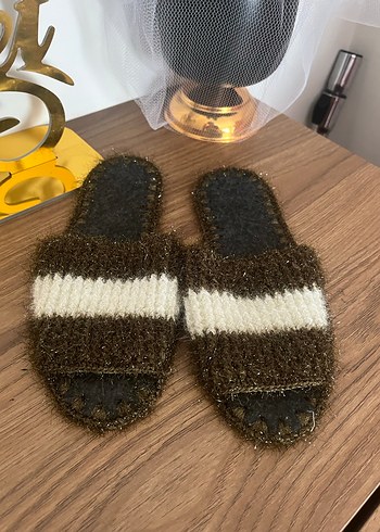 El işi  kadın ev terliği - Görsel 3