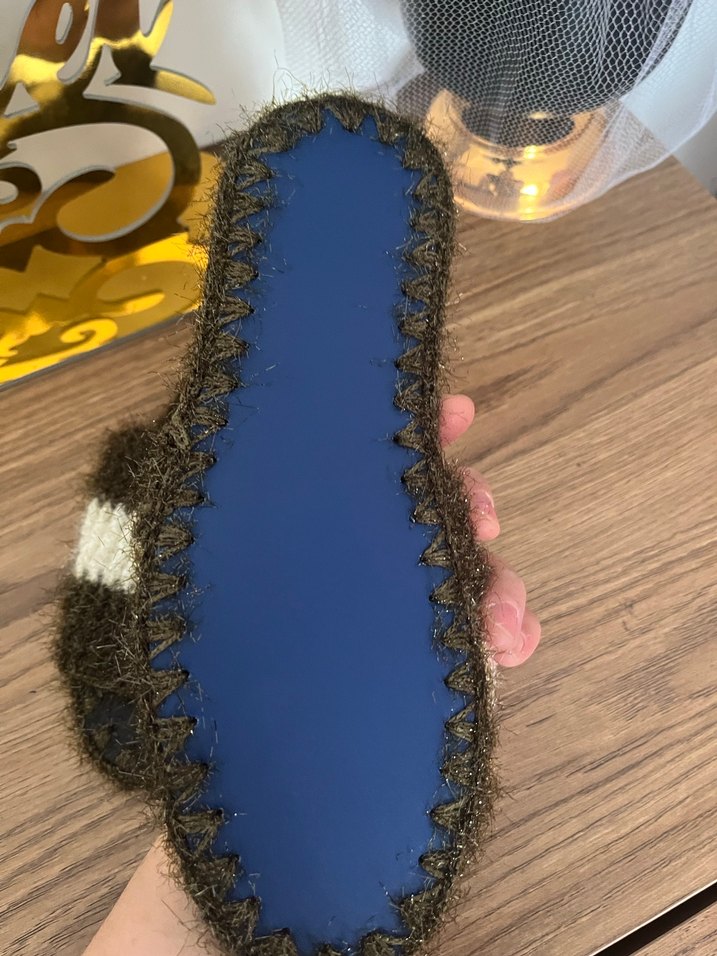 El işi  kadın ev terliği - Görsel 4