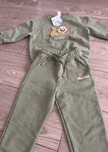 Gri Desenli Uzun Kollu Erkek Bebek Takımı - Görsel 2