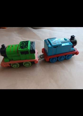 Renkli Çocuk Tren Seti Oyuncak - Görsel 6