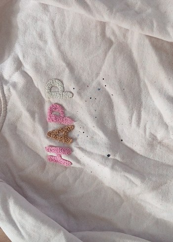 Kız Çocuk Renkli Nakışlı Uzun Kollu Sweatshirt - Görsel 8