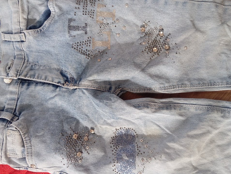 Kız Çocuk Renkli Nakışlı Uzun Kollu Sweatshirt - Görsel 4