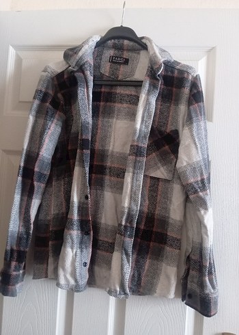 Gri Kareli Uzun Kollu Erkek Gömlek - Görsel 6