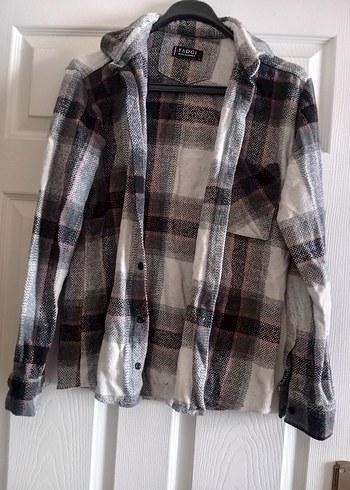 Gri Kareli Uzun Kollu Erkek Gömlek - Görsel 5