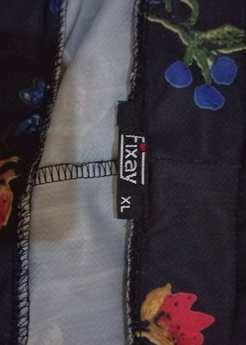 Çiçek Desenli Uzun Pilili Bohem Etek - Görsel 3