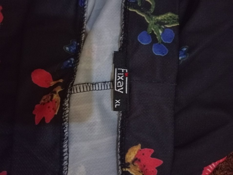 Çiçek Desenli Uzun Pilili Bohem Etek - Görsel 3