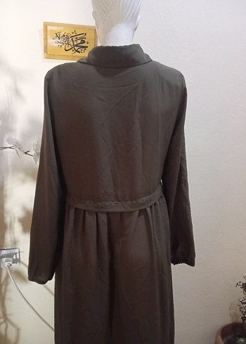 Kahverengi Uzun Kadın Kaban - Görsel 5