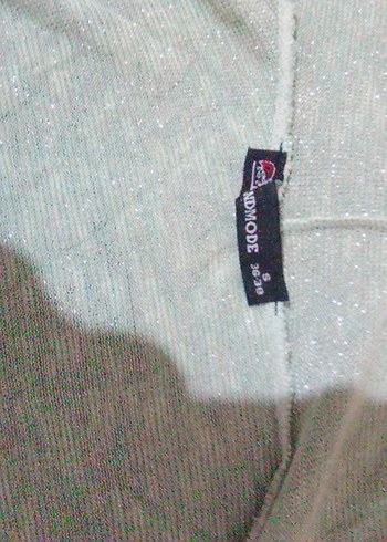 Uzun Kollu Gri Bohem Kadın Sabahlık - Görsel 7