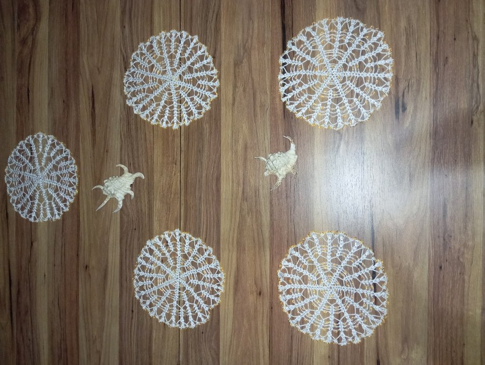 El Örgüsü Bohem Dantel Supla Seti - Görsel 5