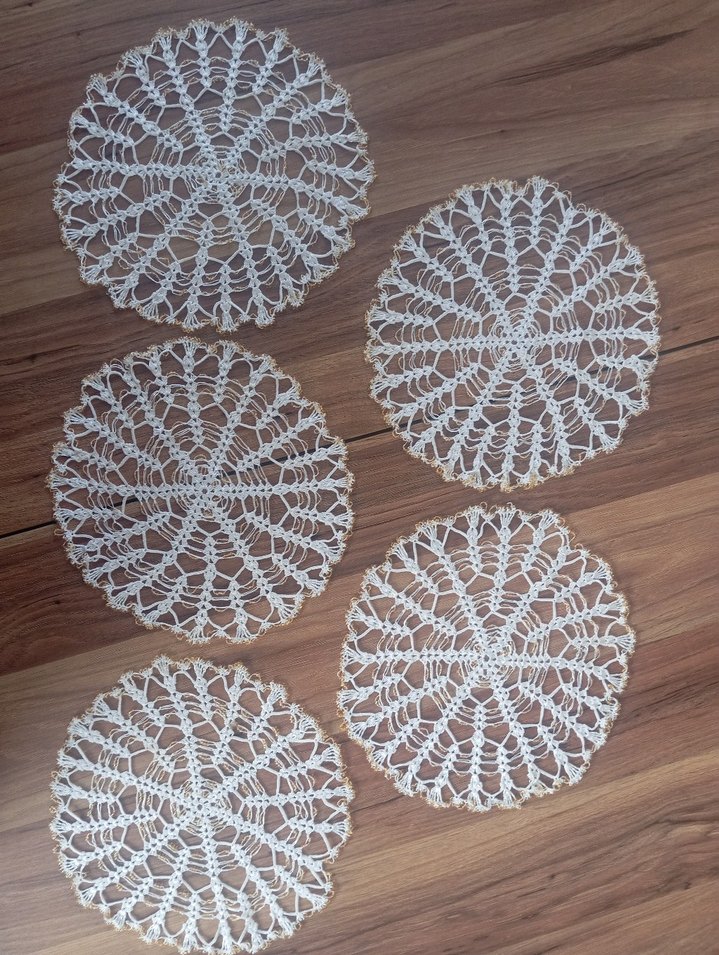 El Örgüsü Bohem Dantel Supla Seti - Görsel 2