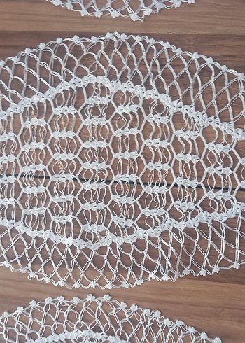 Bohem Örgü El Yapımı Dekoratif Örtü - Görsel 2