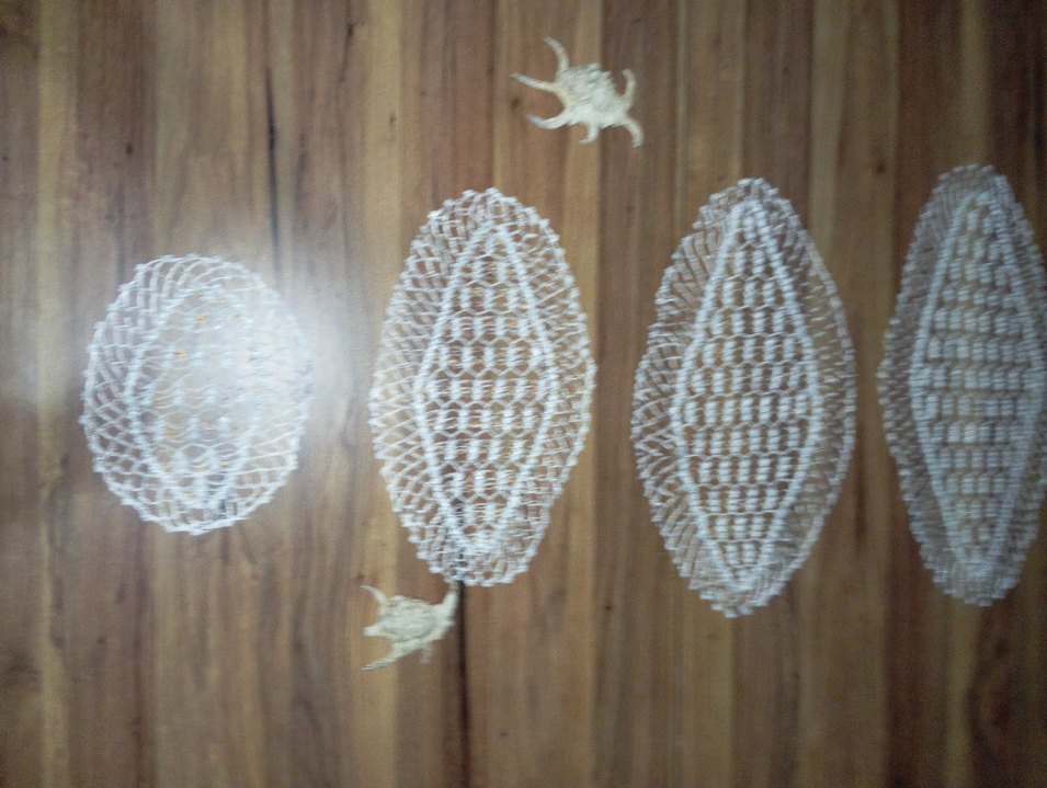 Bohem Örgü El Yapımı Dekoratif Örtü - Görsel 5