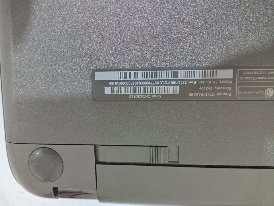 Siyah HP Dizüstü Bilgisayar - Görsel 4