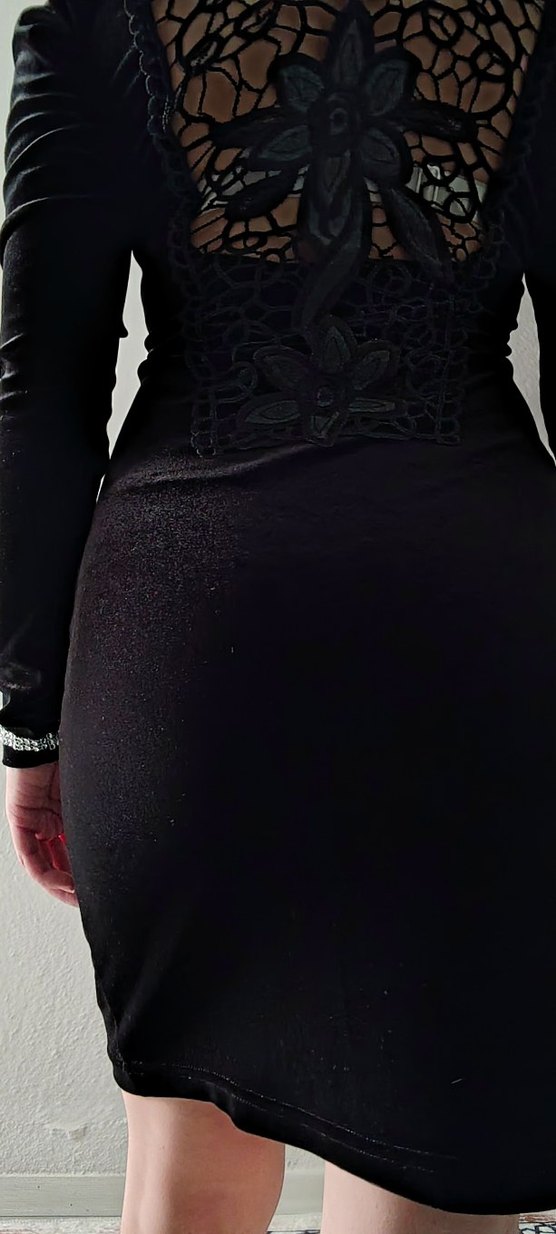 Zincir Detaylı Siyah Kadın Vücut Zinciri - Görsel 2