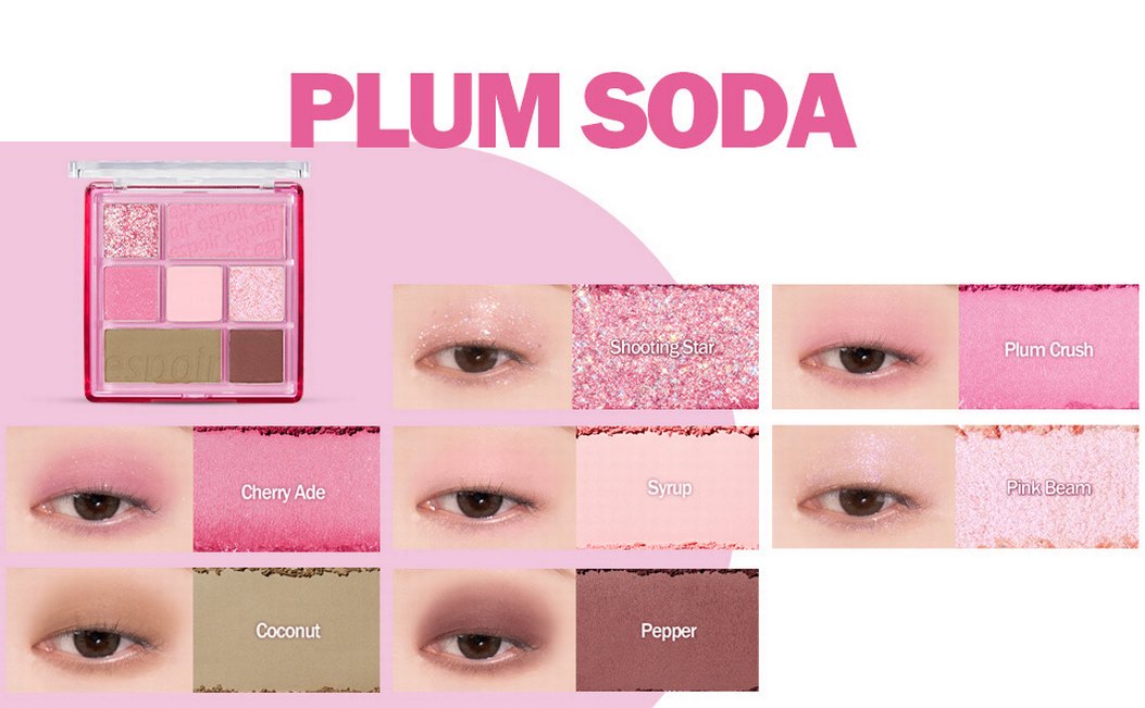 Plum soda Pembe Espoir Far Paleti - Görsel 2