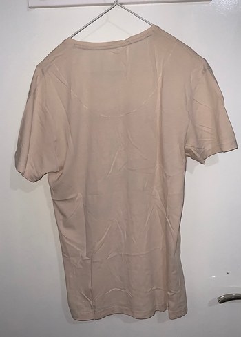 Krem Baskılı Kısa Kollu Kadın Tişört - Görsel 2