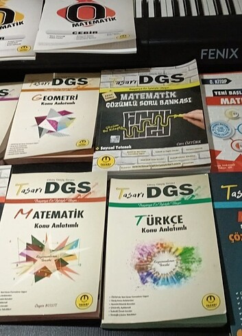 Dgs tasarı yayınları kitap&defterleri.elden teslim.
