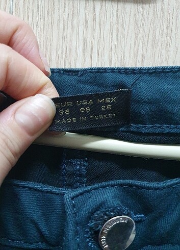 38 Beden yeşil Renk PANTOLON