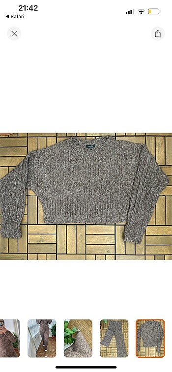 l Beden Massimo dutti triko takım