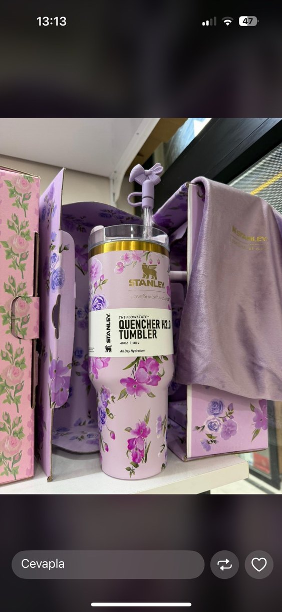 Stanley Pastel Desenli Termos Bardak - Görsel 3