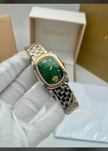 Versace Kadın Klasik Altın Renkli Kol Saati - Görsel 19