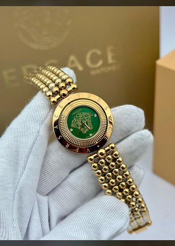 Altın Renkli Modern Klasik Kadın Saati - Görsel 2