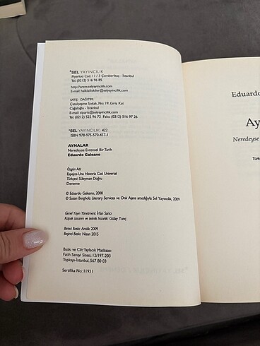  Beden Renk Aynalar-Eduardo Galeano