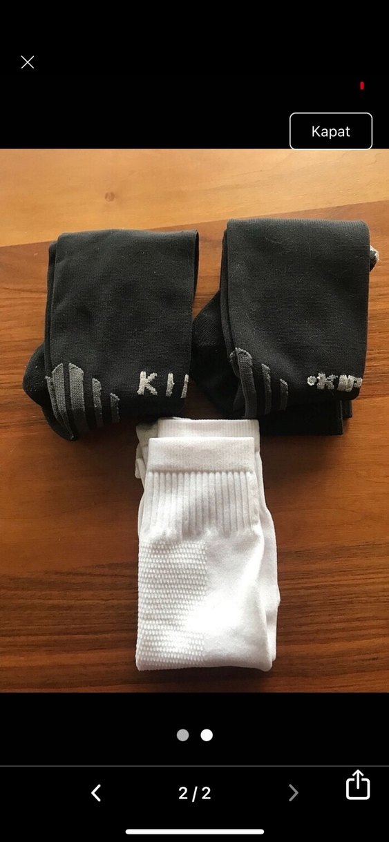 Decathlon voleybol çorabı - Görsel 2