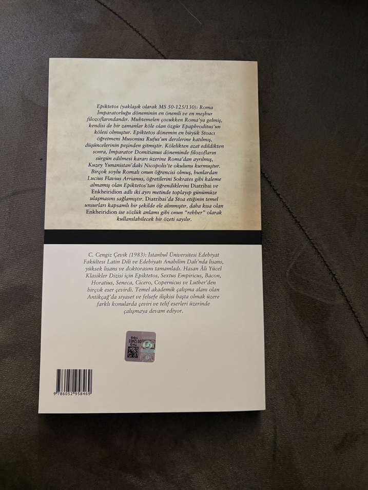 Epiktetos - Enkheiridion - Görsel 2