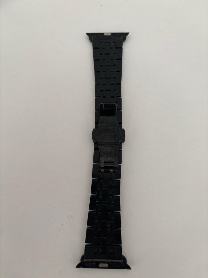 Siyah Çelik Akıllı Saat Kayışı - Görsel 2