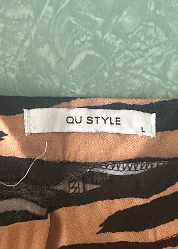 Zebra Desenli Uzun Etek - Görsel 4