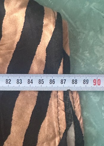 Zebra Desenli Uzun Etek - Görsel 3