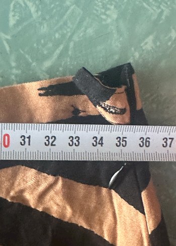 Zebra Desenli Uzun Etek - Görsel 2