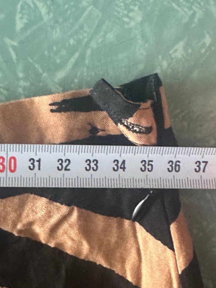 Zebra Desenli Uzun Etek - Görsel 2